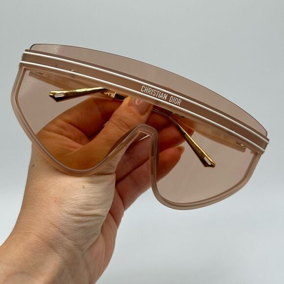 DIOR Sunglasses DIORCLUB M2U 41L0 Matte Nude Women NEW - Picture 9 of 11